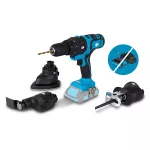 Perceuse visseuse multifonction sans fil  20 V - 4 en 1
