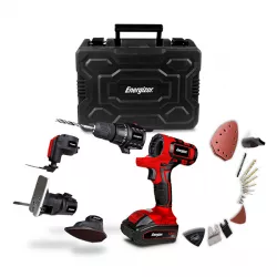 Perceuse visseuse multifonction sans fil  20 V - 4 en 1
