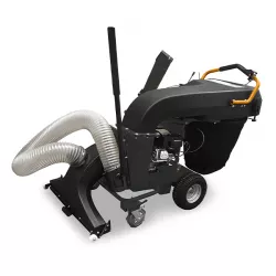 Aspirateur souffleur broyeur thermique sur roues 212 cm³