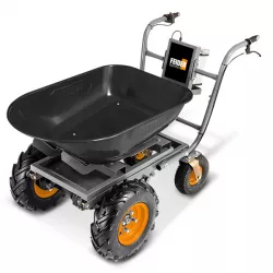 Brouette électrique 40 V 300 Kg 100 L