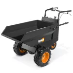 Brouette électrique type mini dumper 48V 170L 300 Kg