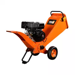Broyeur à végétaux thermique 420 cm³ 10 cm - Goulotte d'éjection par le haut 