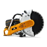 Découpeuse à béton thermique 74 cm³ 400 mm