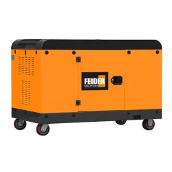 Groupe électrogène diesel 22 kVA / 18000 W - démarrage électrique avec clé  - Technologie AVR - Triphasé