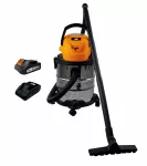 Aspirateur eau et poussière sans fil 20 V - Cuve Inox