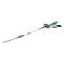 Electric long-reach hedge trimmer