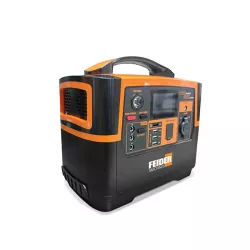 Station d'énergie 1000 W 490Wh, 132600mAh Watts/heure