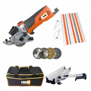 SCIE PLONGEANTE 600W + RAIL DE COUPE