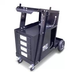 Chariot de soudage avec 4 tiroirs