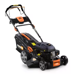 Tondeuse thermique - auto-tractée  139 cm³ 46 cm - démarrage électrique et avec lanceur 