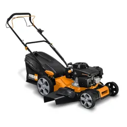 Tondeuse thermique - auto-tractée  224 cm³ 51 cm - démarrage manuel avec lanceur 