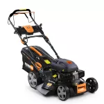 Tondeuse thermique - auto-tractée  173 cm³ 51 cm - démarrage électrique et avec lanceur 