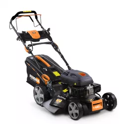 Tondeuse thermique - auto-tractée  173 cm³ 51 cm - démarrage électrique et avec lanceur 