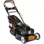 Tondeuse à rouleau thermique - auto-tractée  196 cm³ 52.5 cm - démarrage électrique et avec lanceur 