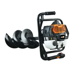 Tarière thermique 65 cm³ - Double poignée 100 /150 / 200 mm