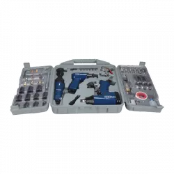 Kit 3 outils pneumatique + 50 accessoires - Livré en coffret
