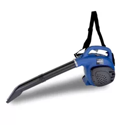 Aspirateur souffleur broyeur thermique 30 cm³ 200 Km/h 40 L