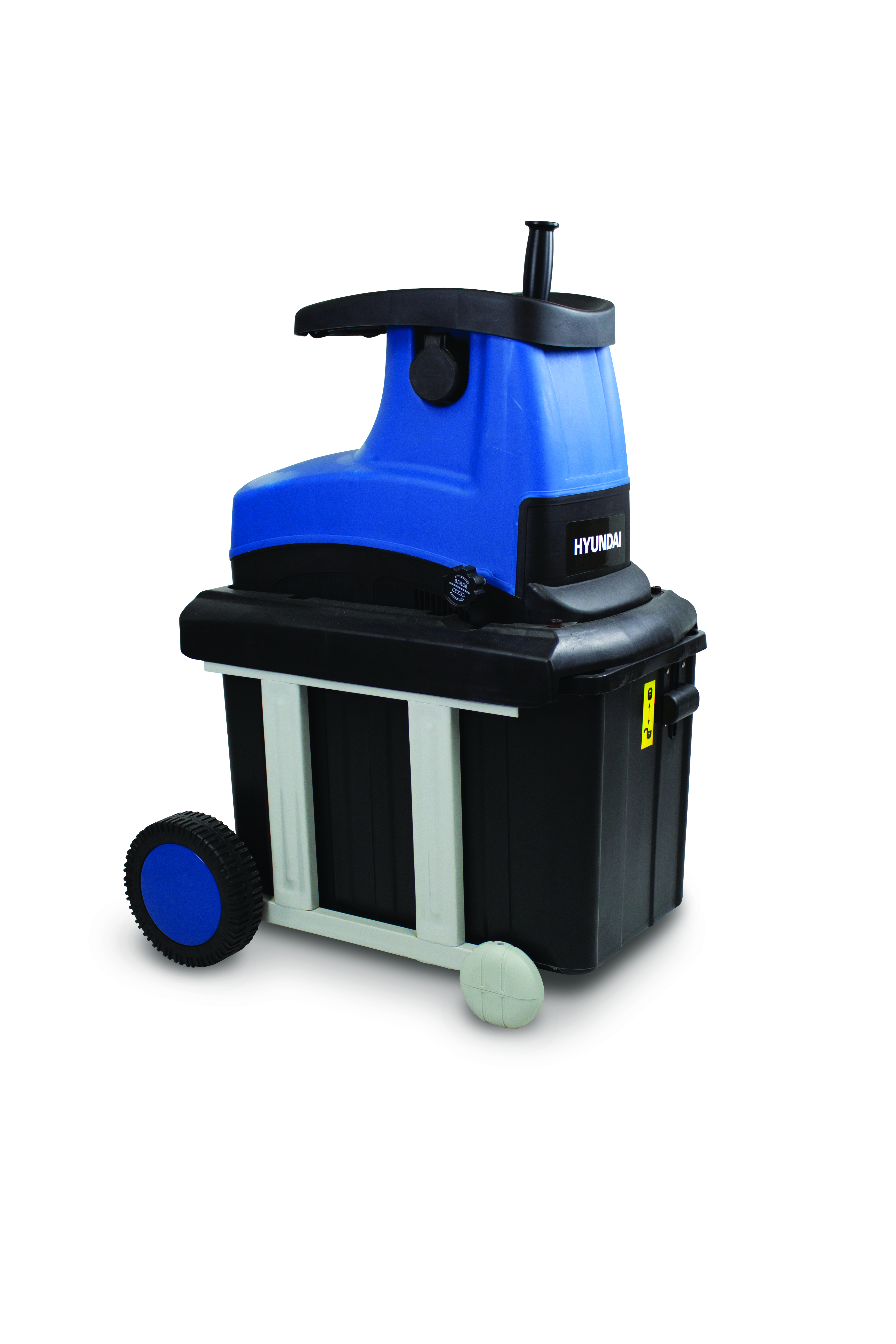 Broyeur à Végétaux électrique Silencieux 2800 W 60 L Hyundai