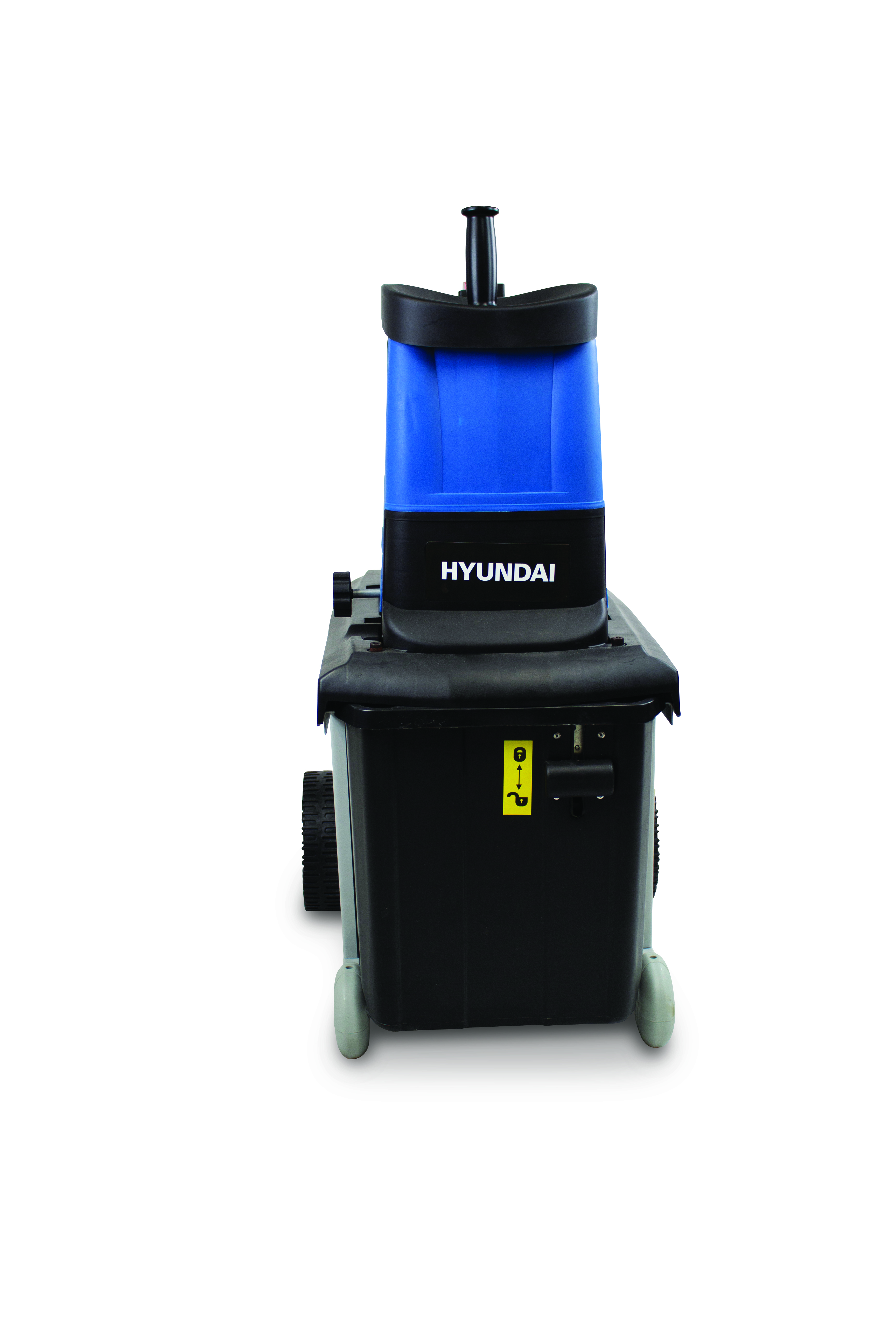 Broyeur à Végétaux électrique Silencieux 2800 W 60 L Hyundai