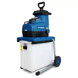 Broyeur à végétaux électrique 2800 W 4,4 cm 60 L