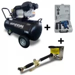 Compresseur 100 L 8 bar 3 hp 356 L/min