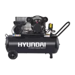 Compresseur 100 L 8 bar 3 hp 320 L/min