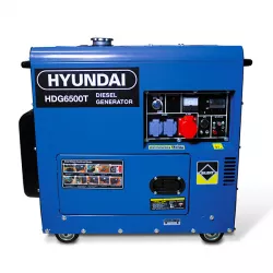 Groupe électrogène diesel 6500 W - démarrage électrique  - Technologie AVR - Triphasé