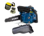 Elagueuse thermique 25 cm³ 30 cm + support de transport/rangement + Kit de protection EPI