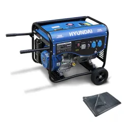 Groupe électrogène essence de chantier 4300 W - Technologie AVR
