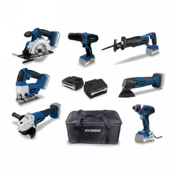 Pack d'outils 20 V 2 & 4 Ah