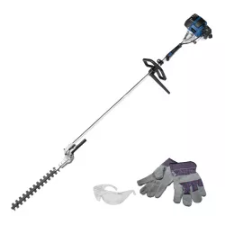 Taille-haie sur perche thermique 52 cm³ 39 cm - Tube de transmission professionnel non sécable