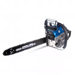 Tronçonneuse thermique 46 cm³ 45,72 cm - Guide et chaîne Oregon 