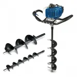 Tarière thermique 52 cm³ - Double poignée 100 / 150 /200 mm