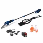 Elagueuse sur perche sans fil 40 V 20.3 cm batterie 2 Ah et chargeur - gant de protection