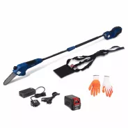 Elagueuse sur perche sans fil 40 V 20.3 cm batterie 2 Ah et chargeur - gant de protection