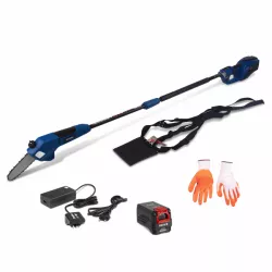Elagueuse sur perche sans fil 40 V 20.3 cm batterie 2 Ah et chargeur - gant de protection