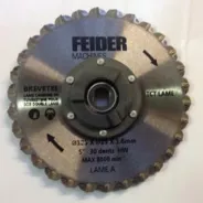 Disque Tungstène 30 Dents 125mm FEIDER
