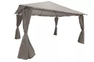 TONNELLE ACIER 3 x 4 TAUPE