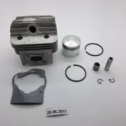 Kit Cylindre Piston pour Débroussailleuse et Tarière Thermique HYUNDAI, TCK - Entraxe 48 mm, Diamètre Axe 9.5 mm, Diamètre Cylindre 44 mm
