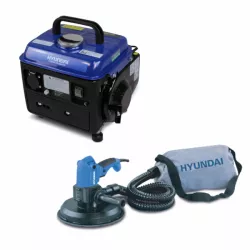 Groupe électrogène essence portable 700 W - démarrage manuel avec lanceur 