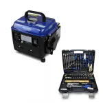 Groupe électrogène essence portable 700 W - démarrage manuel avec lanceur 