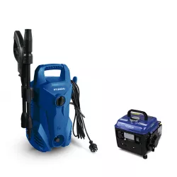 Groupe électrogène essence portable 700 W - démarrage manuel avec lanceur 