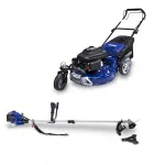 Tondeuse thermique - auto-tractée  196 cm³ 56 cm - démarrage manuel avec lanceur 