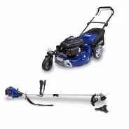 Tondeuse thermique - auto-tractée  196 cm³ 56 cm - démarrage manuel avec lanceur 