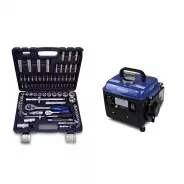 Groupe électrogène essence portable 700 W - démarrage manuel avec lanceur 