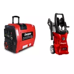 Groupe électrogène essence Inverter 2100 W - démarrage manuel avec lanceur  - Transmission Wifi