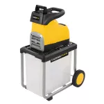 Broyeur à végétaux électrique 2800 W 4.5 cm 60 L