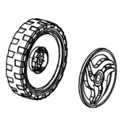 Roue arrière Tondeuse RACING