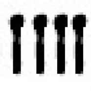 GOUPILLE FIXATION ROUE X4