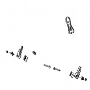 Fixation guidon (kit) RACING